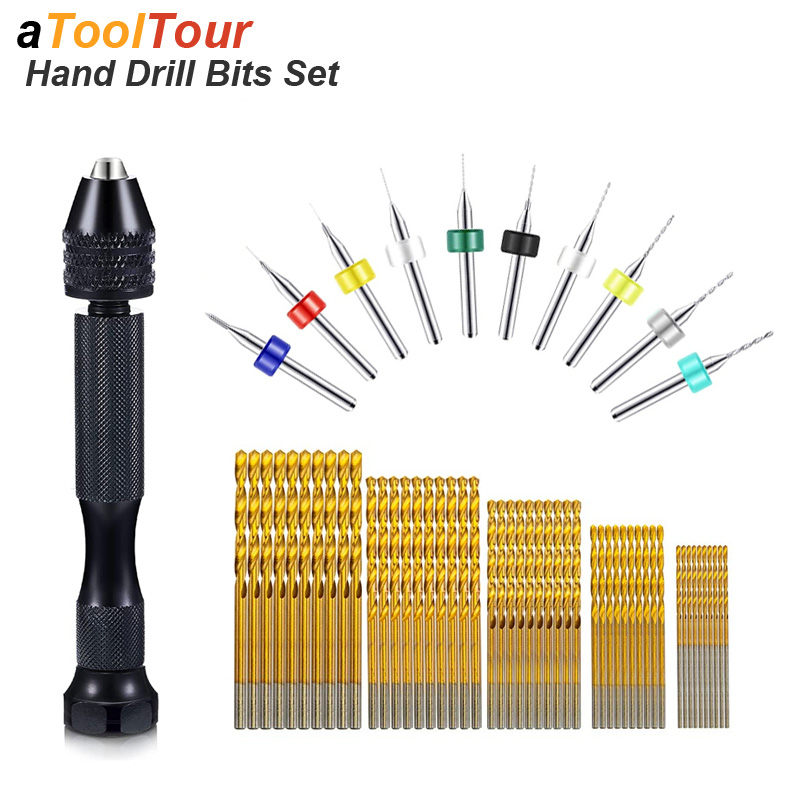 Resin Art Drill Machine - Micro Mini Pin Vise Handbohrer Twist