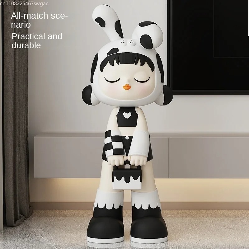 Kunstvolle Cartoon-Mädchen-Sta – Resin Art Home Decor Bewertung und Preis