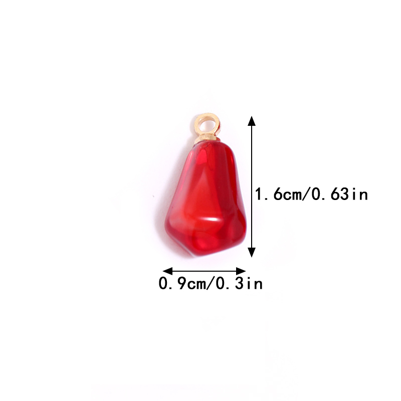 10 Stück Granatapfel-Samen-Har – Resin Art Earrings Bewertung und Preis