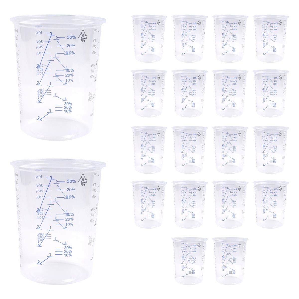 X10A 20 Stück Einweg-Farbmisch – Resin Mixing Cup Bewertung und Preis