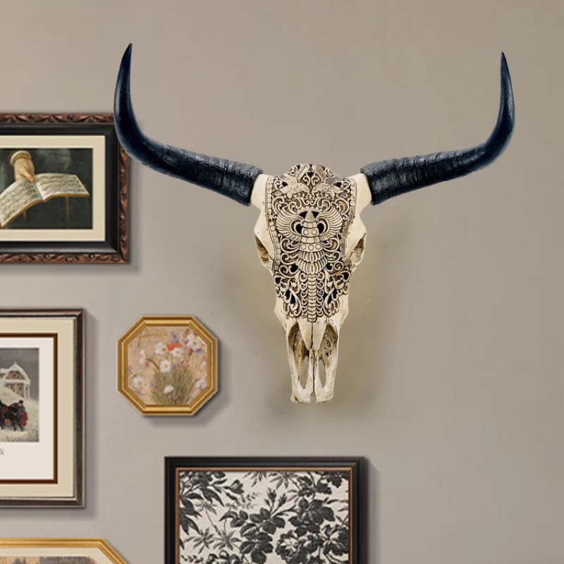 Harz Bull Kopf Wanddekoration  – Background Resin Art Bewertung und Preis