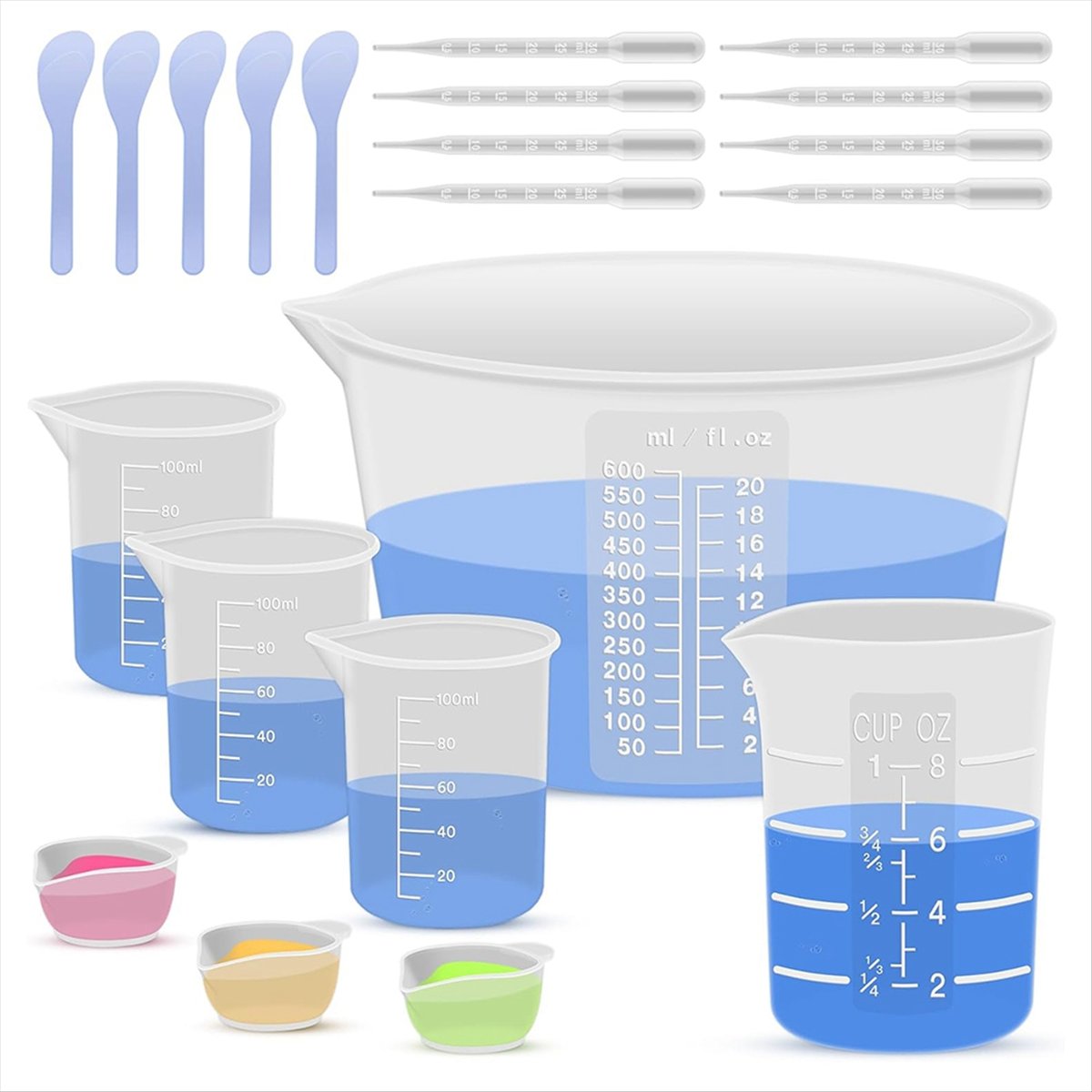 【A47T】Silikon-Messbecher zum M – Resin Mixing Cup Bewertung und Preis