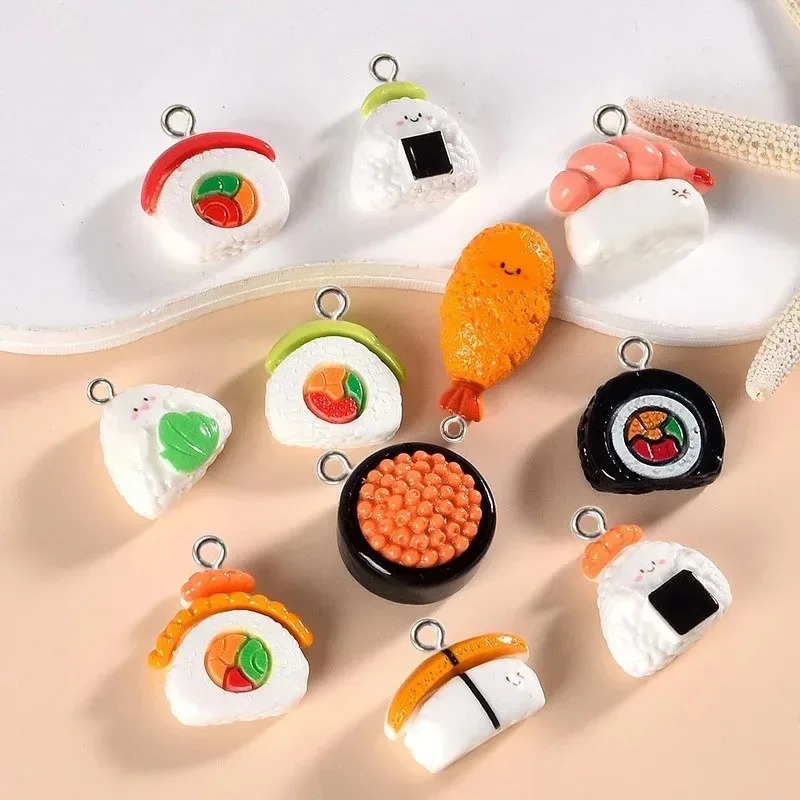 10 Stück Mini-Lebensmittel-Har – Resin Art Earrings Bewertung und Preis