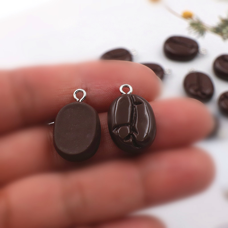 10 Stück Kaffeebohnen Harz Anh – Resin Art Earrings Bewertung und Preis