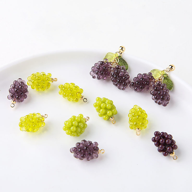 6 Stück Niedliche Kleine Traub – Resin Art For Sale Bewertung und Preis
