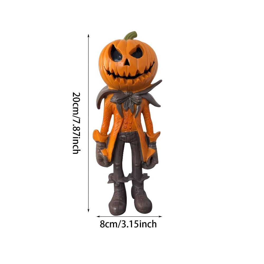 Halloween-Kürbisfigur aus Kuns – Resin Art Table Bewertung und Preis
