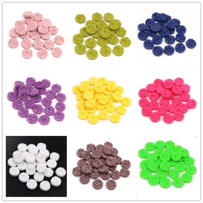 40 Stück Harz Druzy Cabochons  – Resin Art For Sale Bewertung und Preis