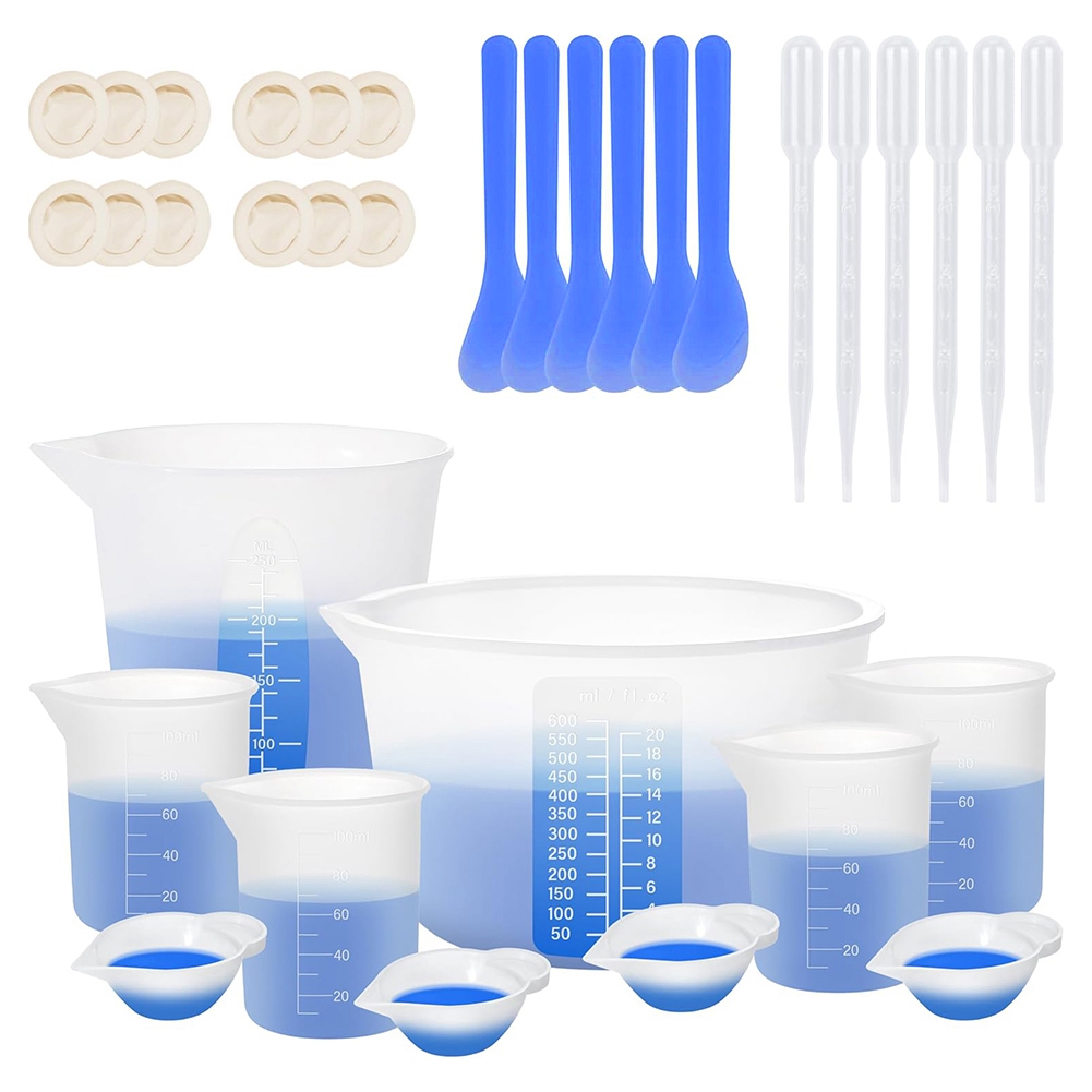 -September-Silikon-Messbecher  – Resin Mixing Cup Bewertung und Preis