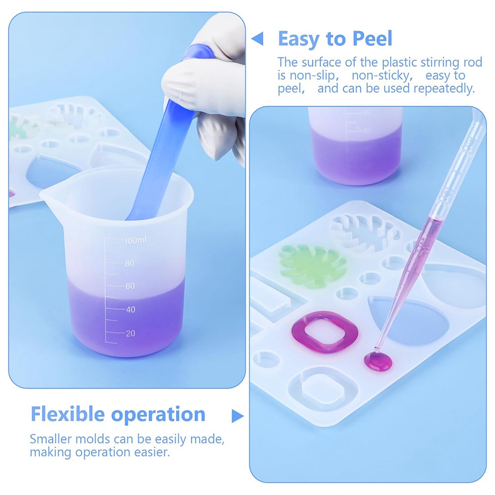 -September-Silikon-Messbecher  – Resin Mixing Cup Bewertung und Preis