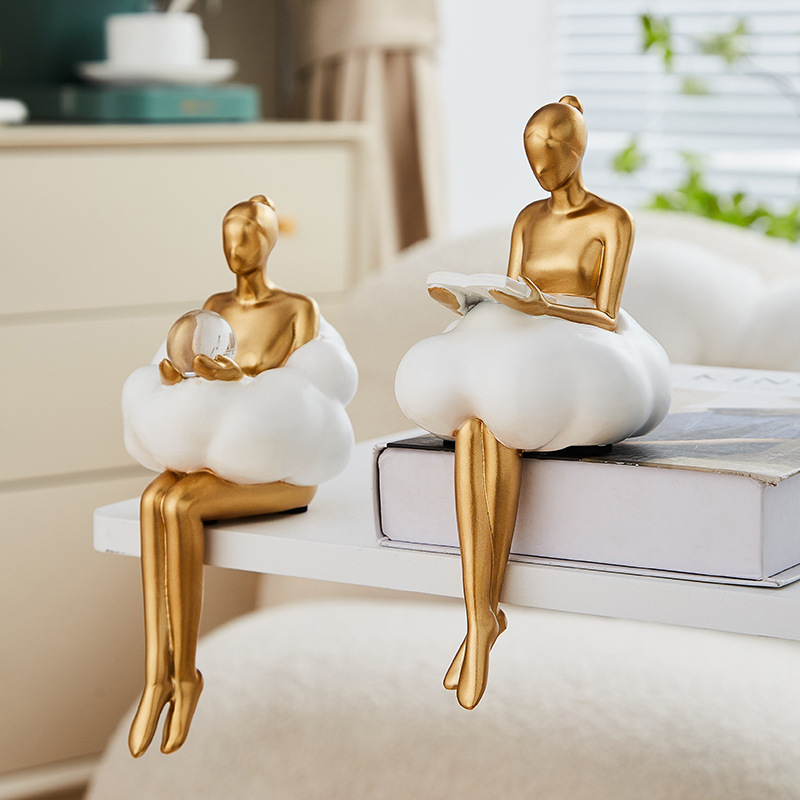 Ballett-Mädchen Wolken Abstrak – Resin Art Table Bewertung und Preis