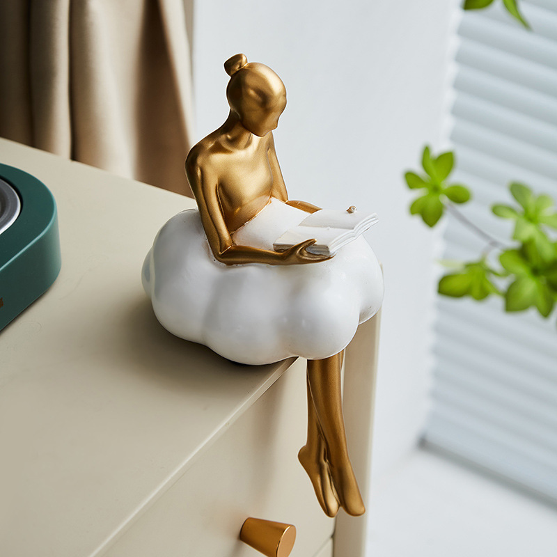 Ballett-Mädchen Wolken Abstrak – Resin Art Table Bewertung und Preis