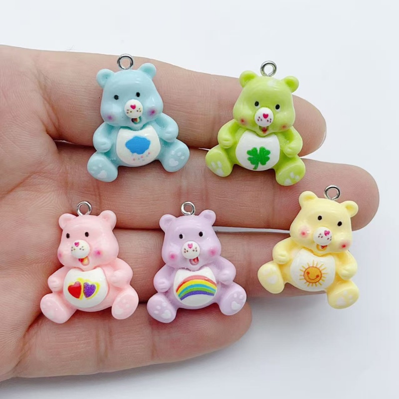 10 Stück Cartoon-Tier-Anhänger – Resin Art Earrings Bewertung und Preis