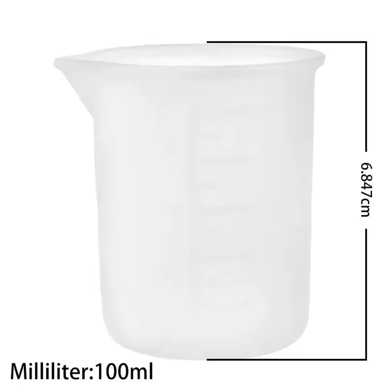 5 Stück 100ml Silikon-Messbech – Resin Mixing Cup Bewertung und Preis