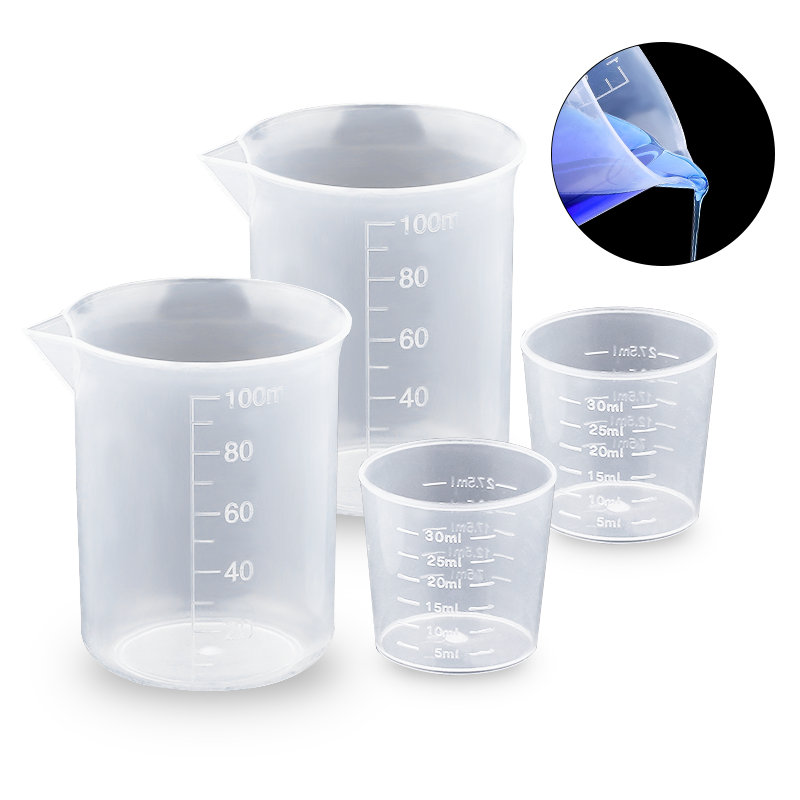 100ML & 30ML Kunststoff-Messbe – Resin Art Kitchen Bewertung und Preis