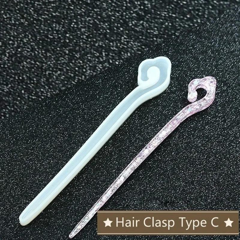 Neue Transparente Haarnadel Si – Resin Art For Sale Bewertung und Preis