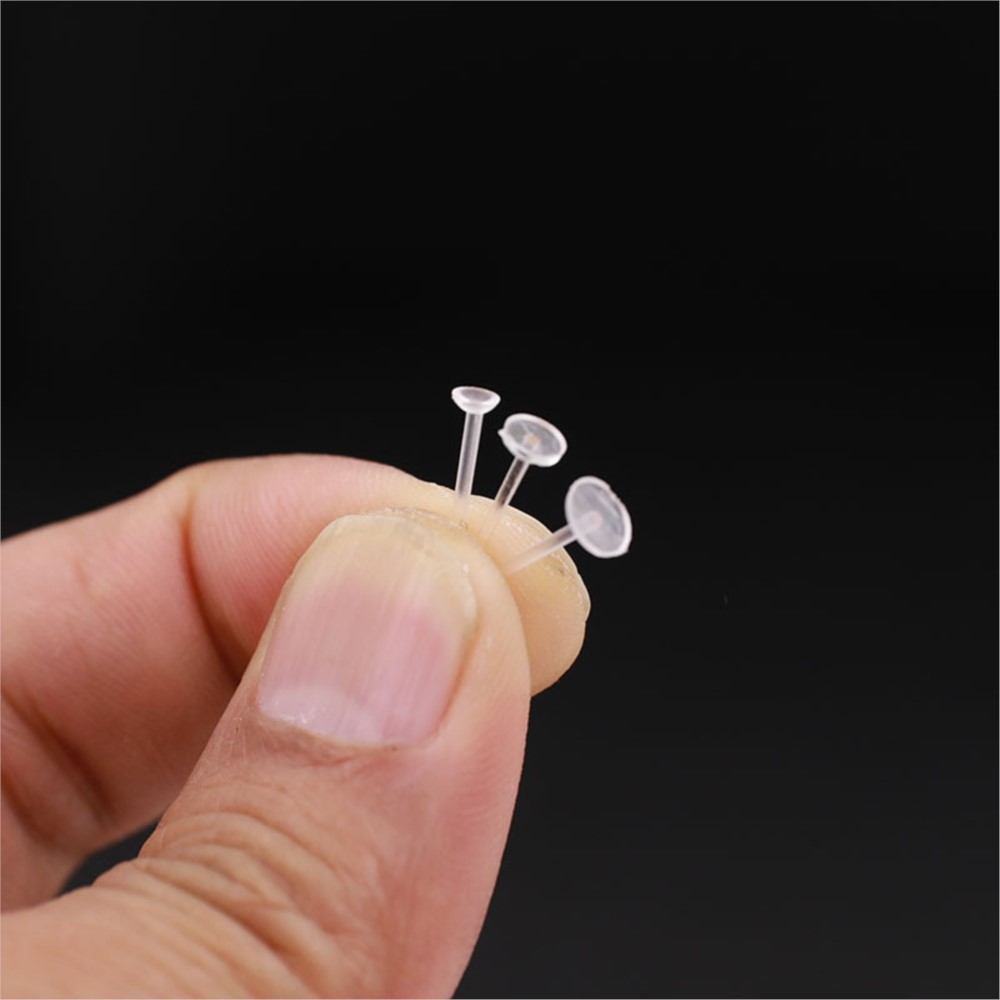 100 Stück weiße hypoallergene  – Resin Art Earrings Bewertung und Preis