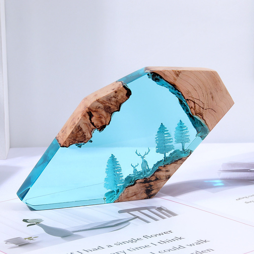 Waldfee-Hirsch Desktop-Kunst P – Resin Art Home Decor Bewertung und Preis