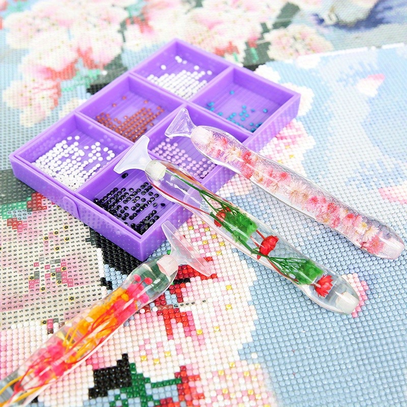 1 Set Blumendesign Harz 5D Dia – Resin Art Flower Bewertung und Preis